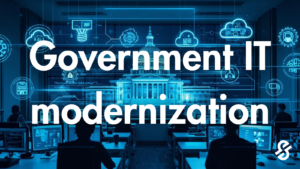 A visualization of government IT migrating to the cloud