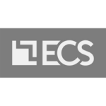 ECS logo greyscale