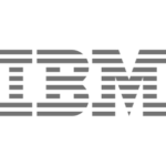 IBM logo greyscale