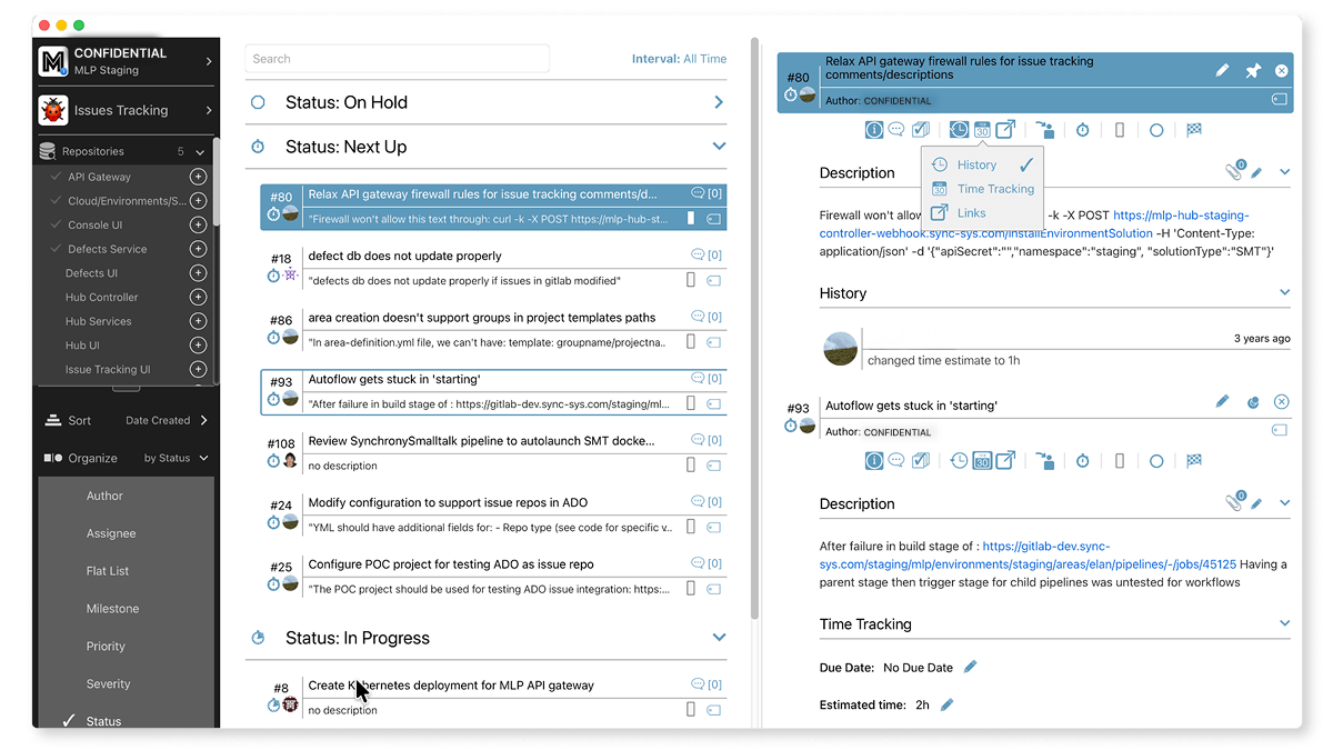 The MLP transformation engine interface showing customizable rule sets used to automate the conversion of legacy code into modern architectures like Java or C#