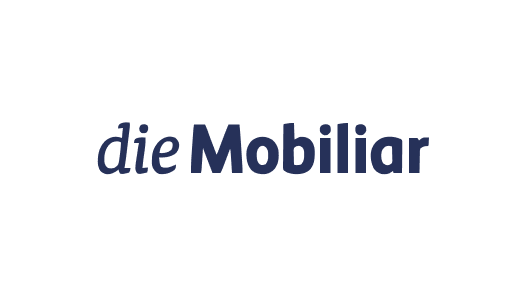 A all white version of the dieMobiliar logo