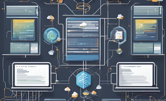 Conceptual images of software windows and challenges during the modernization from PowerBuilder to modern cloud architectures Generated by Canva