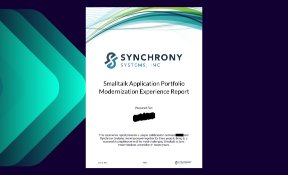 Thumbnail and decorative cover of the Smalltalk to Java Report