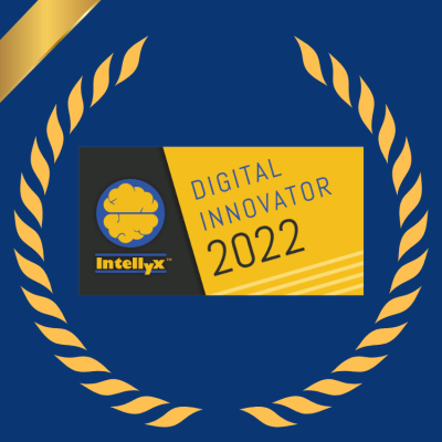 Synchrony Systems 2022 Digital Innovator Award from Intellyx
