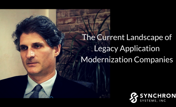 headshot of Slavik Zorin with text "The Current Landscape of Legacy Application Modernization Companies"